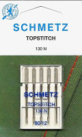 Иглы для отстрачивания №80 Schmetz 130N (5 шт)